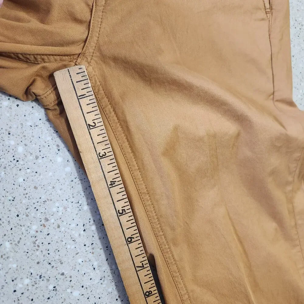 Serge‎ Blanco 702 Chino Pants 30x33 Bronze Brown Men Workwear Office Casual NEW
